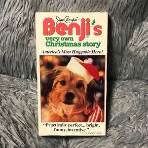 Joe Camp’s Benji’s Very Own Christmas Story VHS Tape
